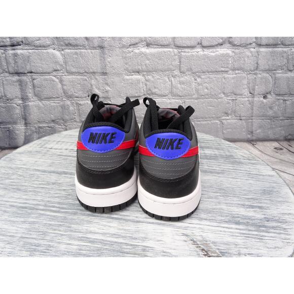 Nike Dunk LOW GS Black/University Red-White Women Size Size 8	New In Box - Picture 7 of 10